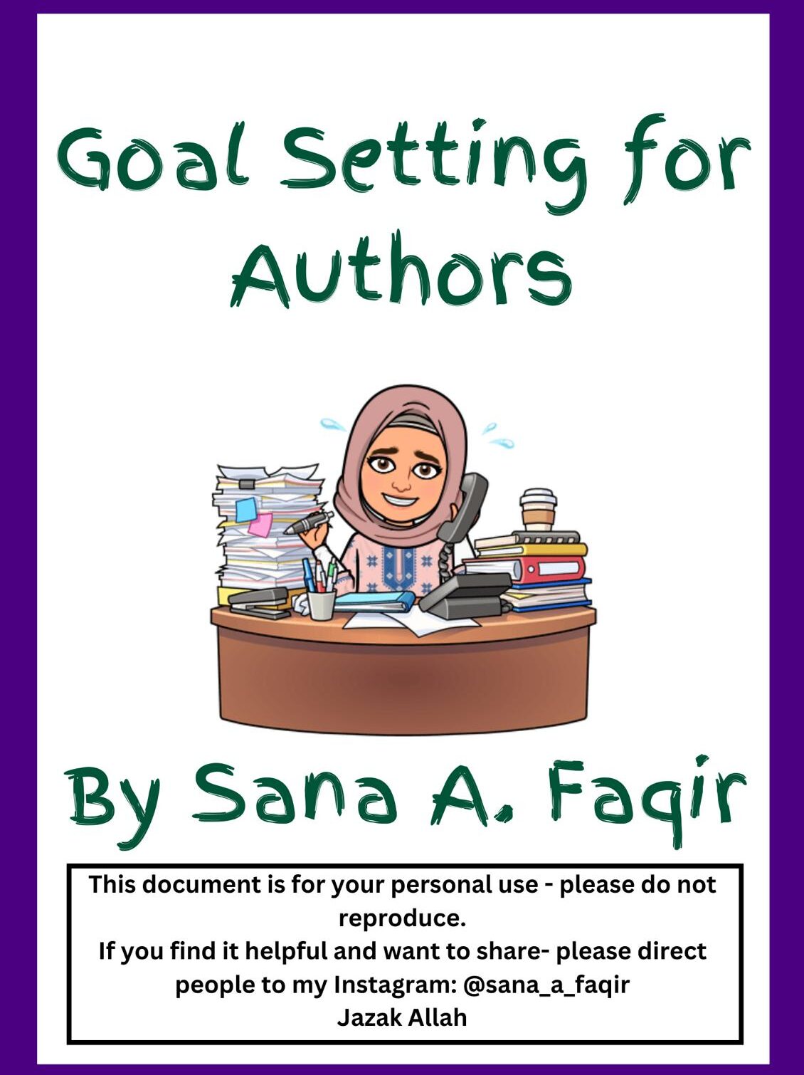 Goal Setting Full Package
